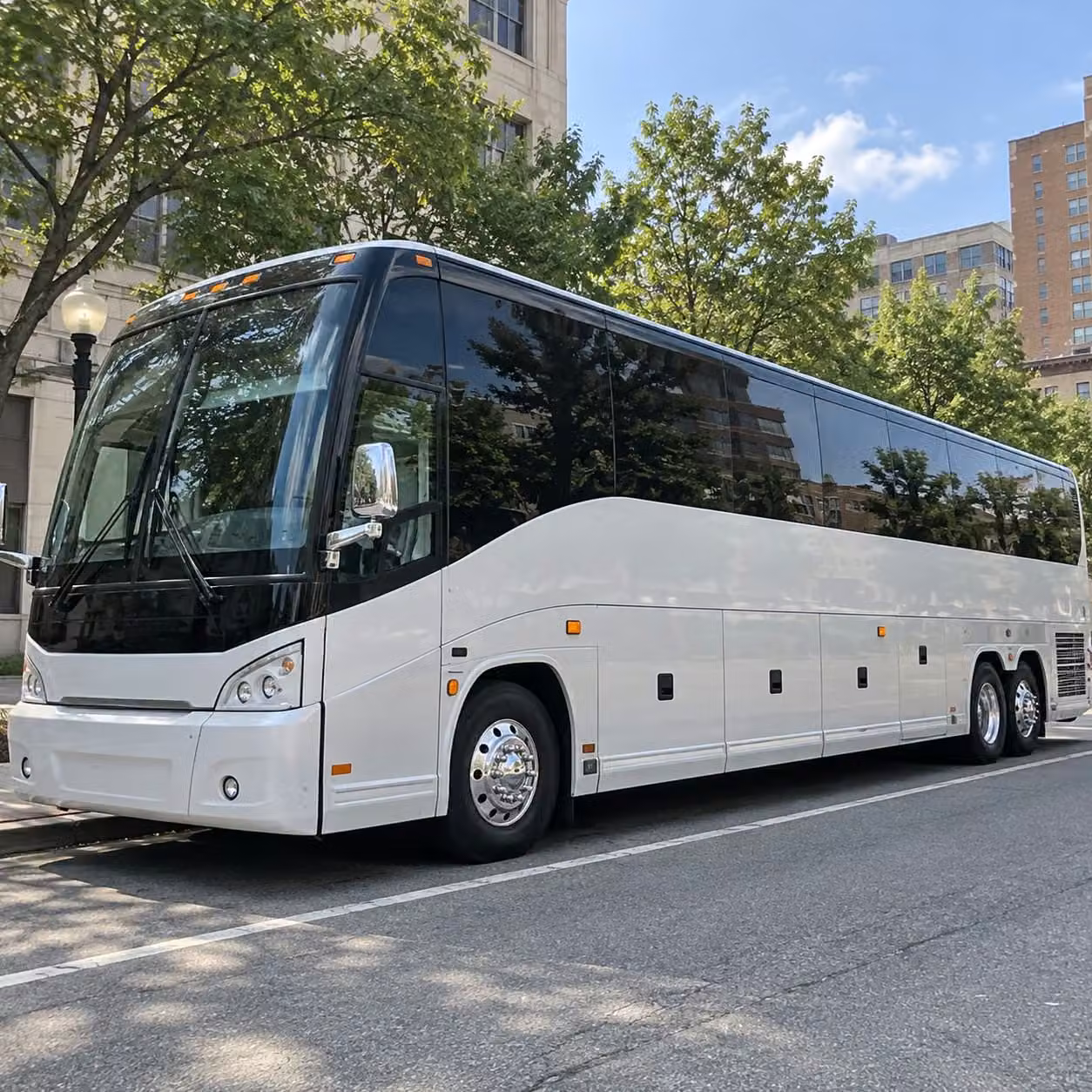 56 passenger charter bus