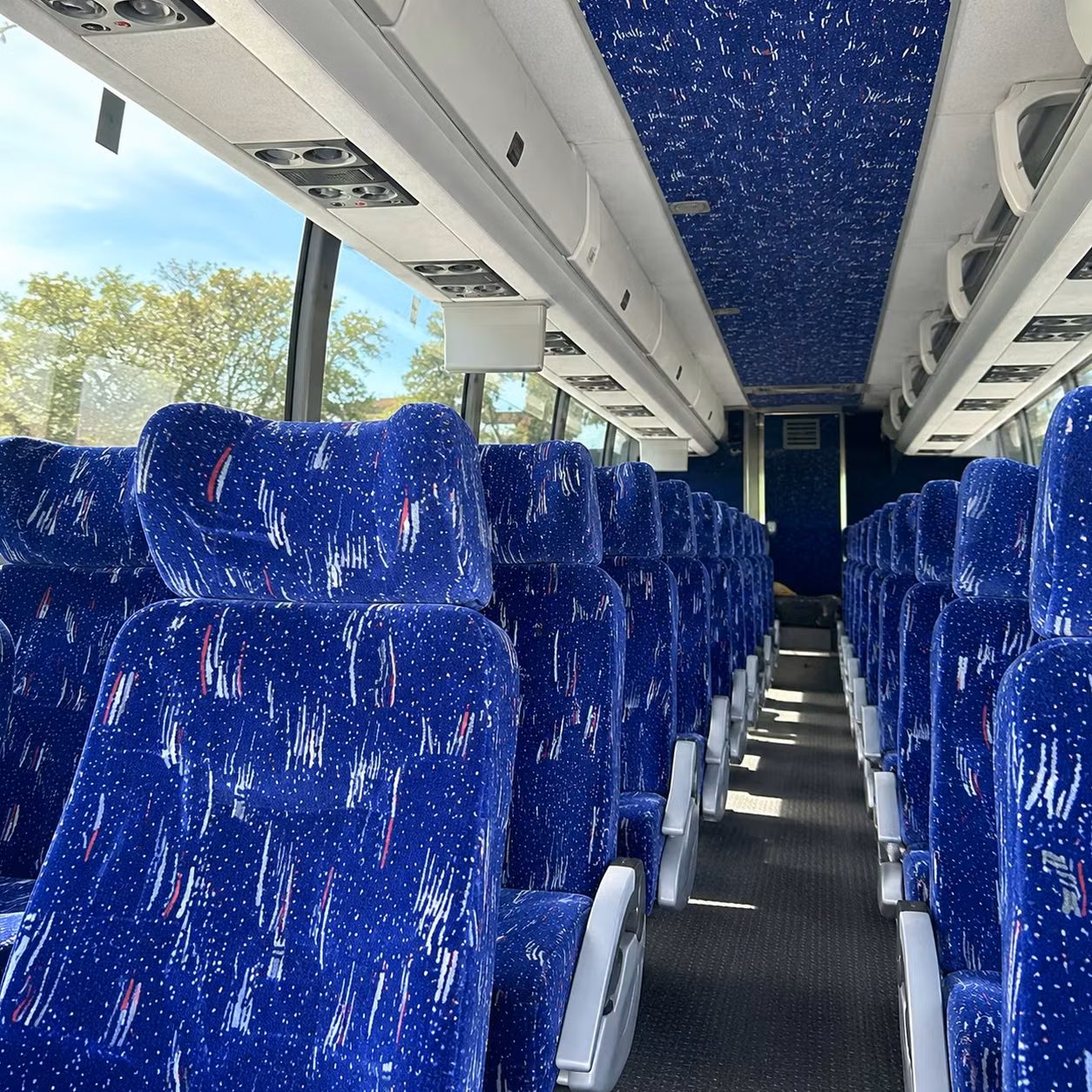wichita 56 passenger charter bus rental